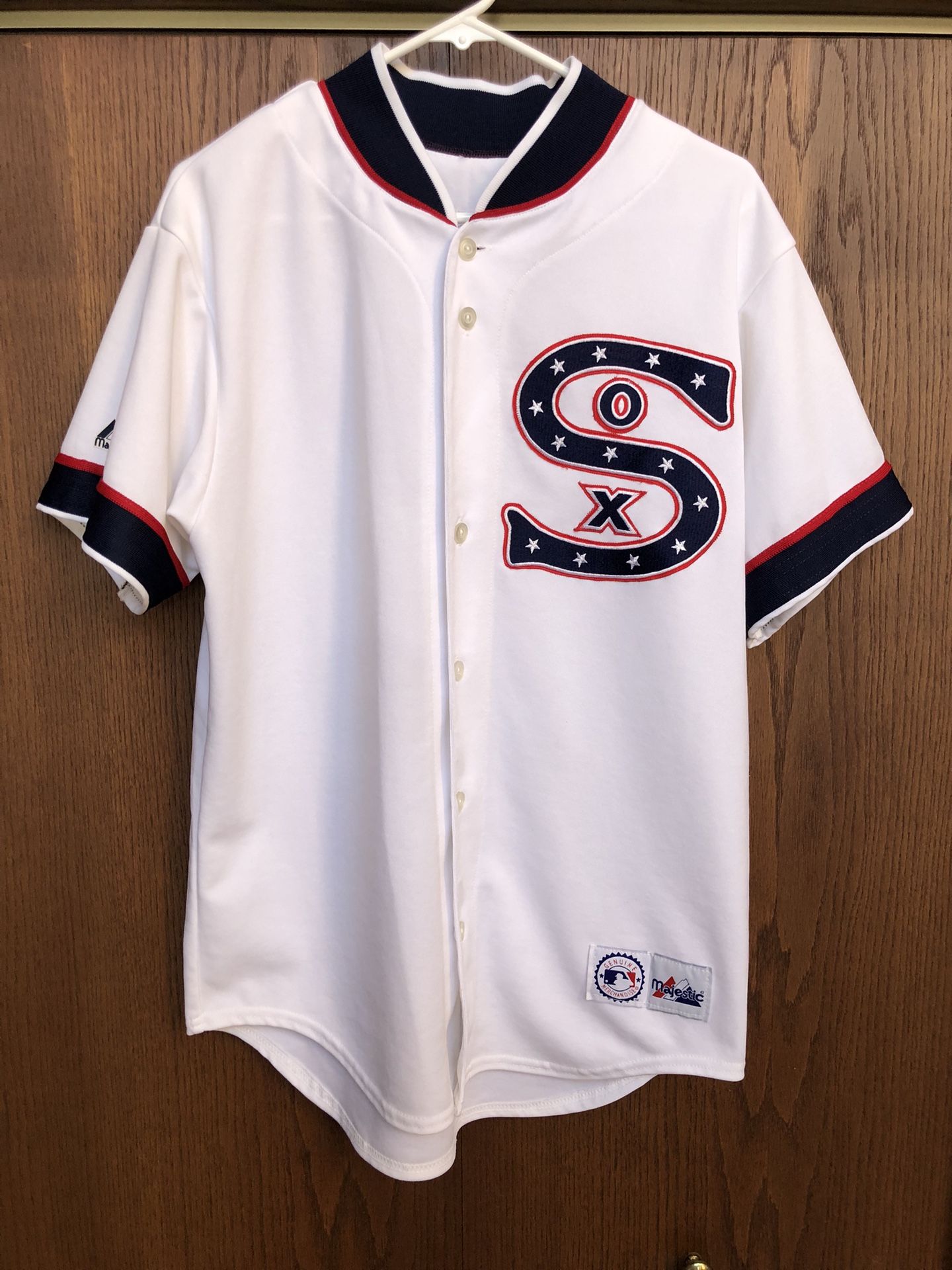2001 Chicago White Sox 1917 World Series Replica Jersey Majestic Medium NOT SGA