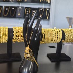 gold plated bracelets 