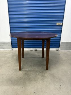 Solid wood table