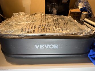 VEVOR Smokeless Indoor Electric Grill 1500W 110 Sq In BBQ Nonstick – Open Box New