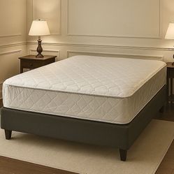 Brand New Queen Size Mattress 10” For Unbeatable Comfort! Also in Twin, Full & King. Wrapped in Plastic. Same-day Delivery. 🚚 