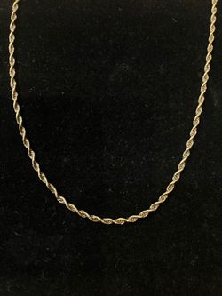 10k gold chain #111261-1 MJ