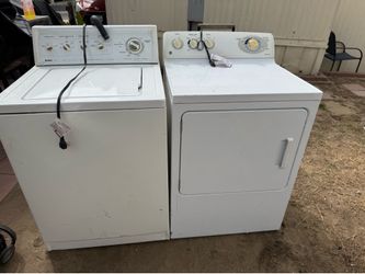 $100 the set! Heavy duty Kenmore Washer series 80 and GE Dryer Set READ!!!
