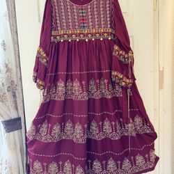 New Afghani Dress For Women It’s Very Beautiful Good Quality For $50 