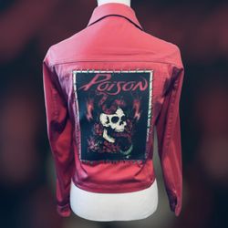 Poison Rocker Custom Pink Jacket