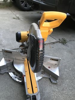 Dewalt chop saw 12” you can fix or use for parts”