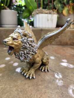 Winged Lion Statue