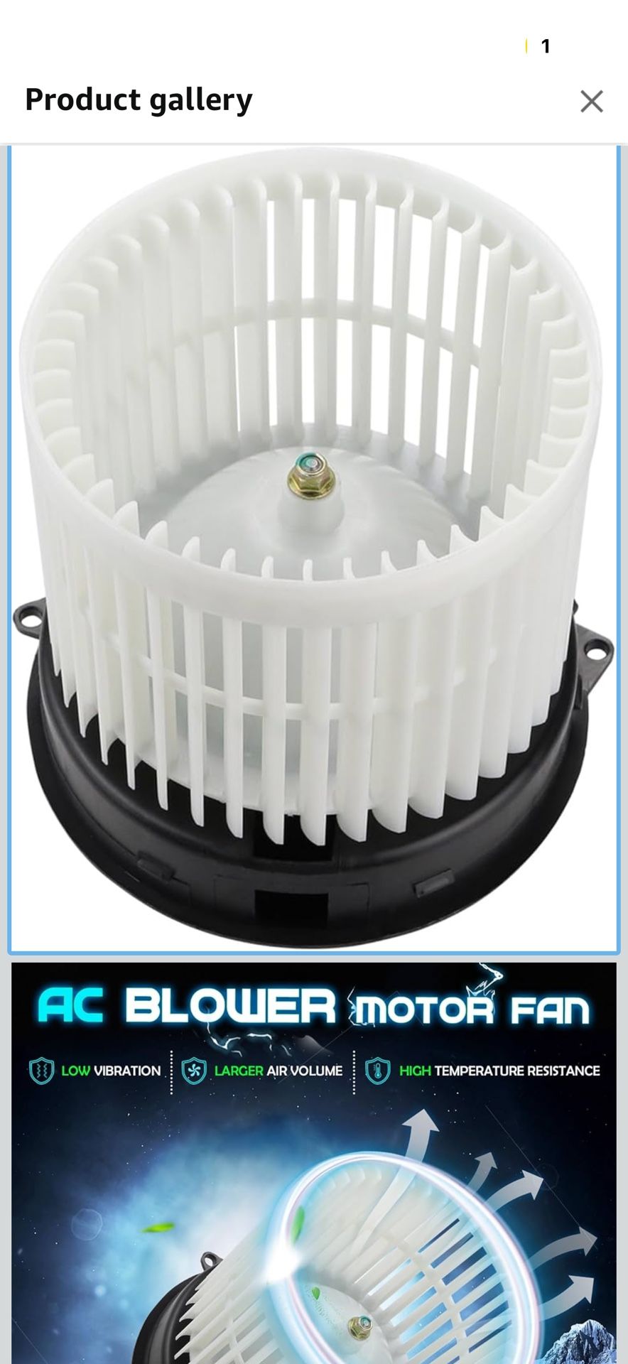 HVAC Heater Blower Motor Fan 27226-3ANOA 700285 for 2012-2018 Nissan Versa/ 20...