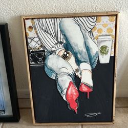 Assorted picture frames each is five dollars