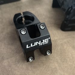 Bike Stem, 31.8mm MTB Stem, 45mm Short Bike Stem, Sandblasted Matte Finish, CNC 6061-T6 Aluminum Alloy with Anodized Coating, Corrosion-Resistant for 