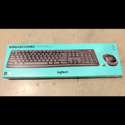 Logitech Wireless Keyboard And Mouse Combo 