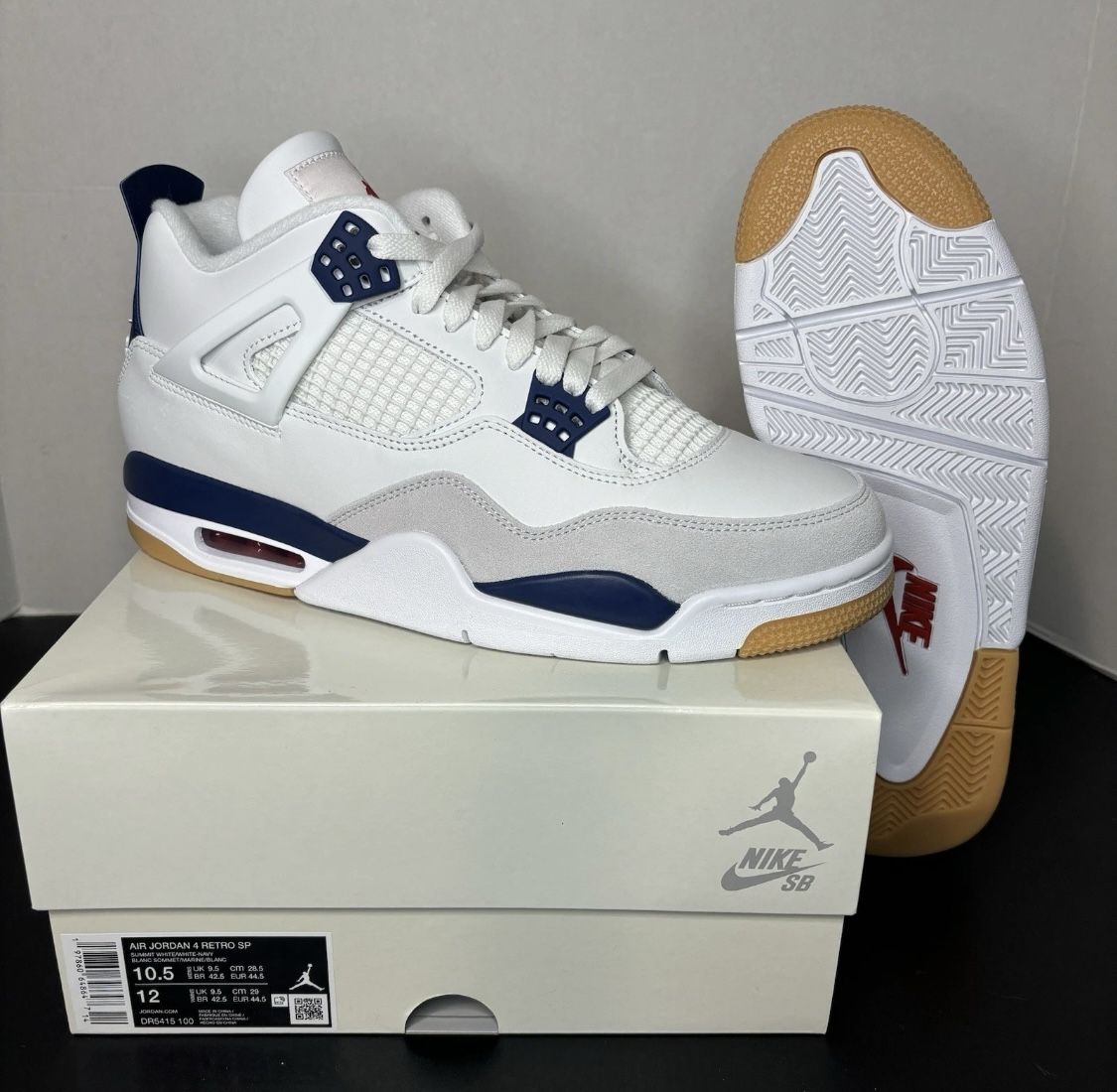 Jordan 4 Retro SB Navy Size 10.5