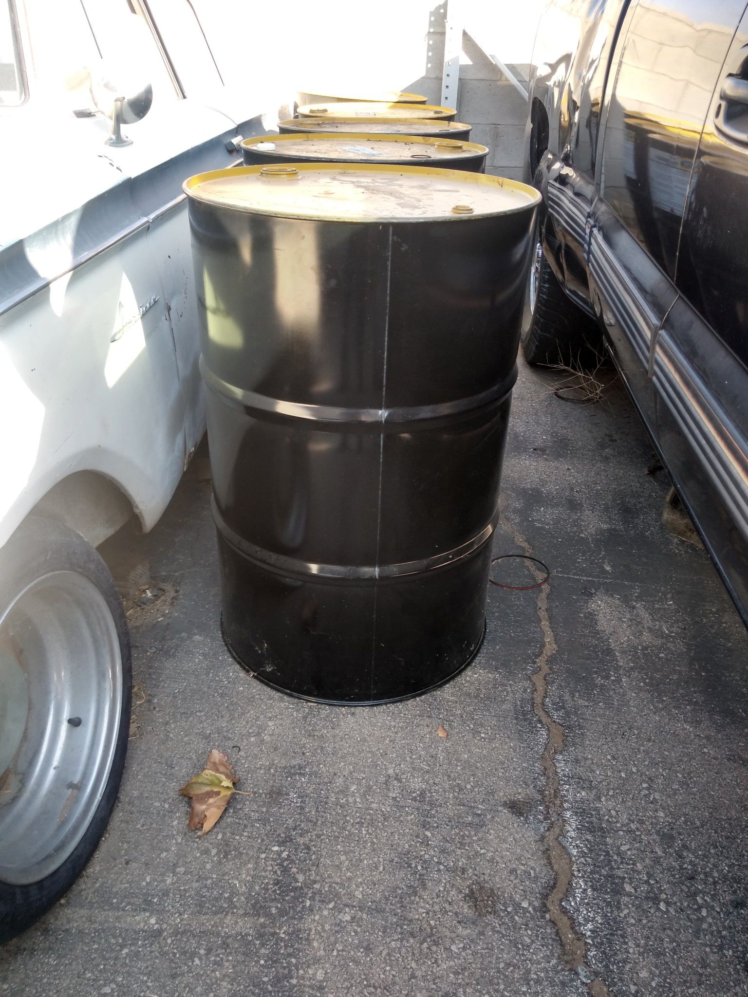 FREE 25 gallon metal containers 5