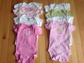 Baby girl 18 months onesies