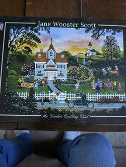 Puzzle- the garden quilting club-1000 piece