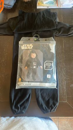 Darth Vader 3t-4t Costume Excellent Condition