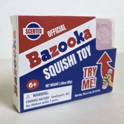 Bazooka Gum Squishy Toy , Scented, Block of Gum Fidget Needoh 