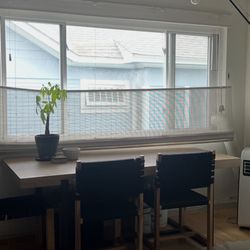 Dining Table - Real Wood Top W Or W/O Dining Chairs