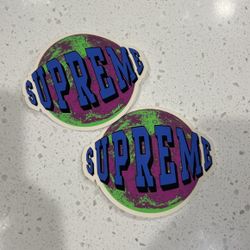 Supreme Moon Stickers