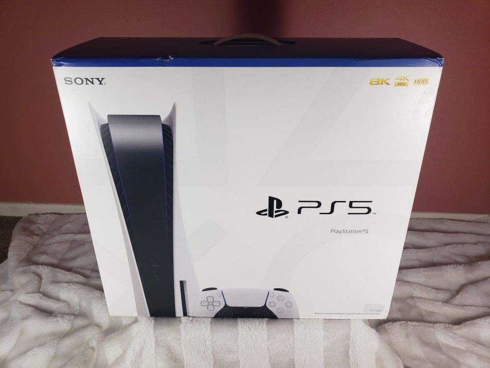 Sony Playstation PS5 Console + Controller CFI-1215A Disc Version New In ...