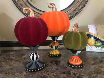 Mackenzie childs Candle holders