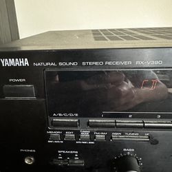 Yamaha Rx-V390 5.1 Channel 180 W Natural Sound Stereo Receiver tested Works