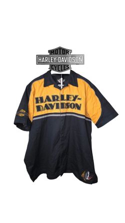 Harley Davidson button up shirt