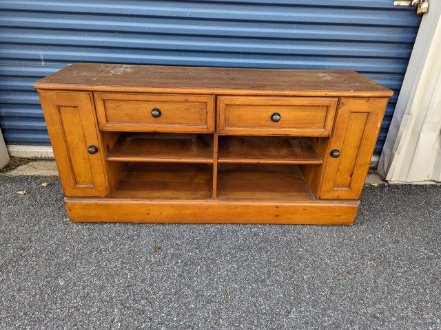 tv stand solid wood