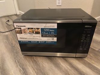 Panasonic 1.3 cu. ft. Inverter Microwave, 1200W - NN-SC67NS