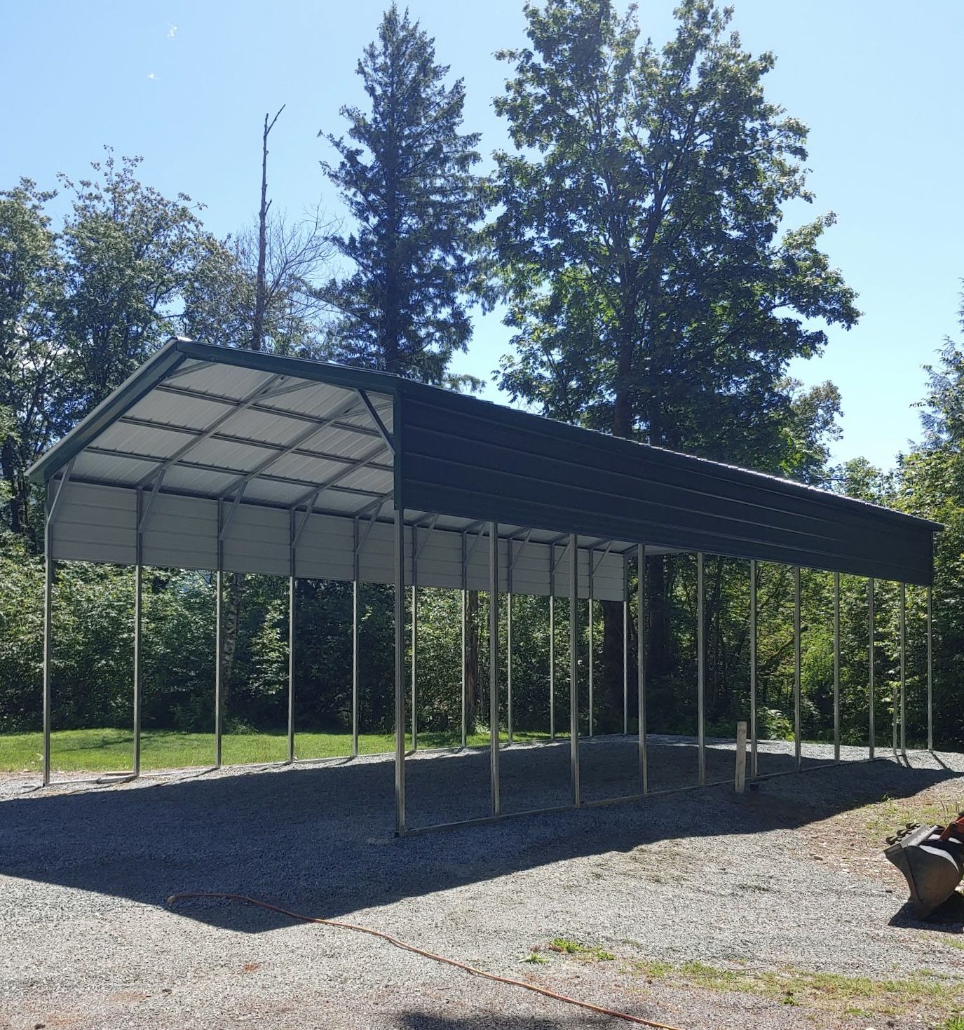 RV, Vehicle, Truck, Boat, Tractor Carport Covered Steel Carport