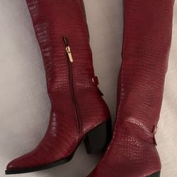 Franco Sarto Red Boots