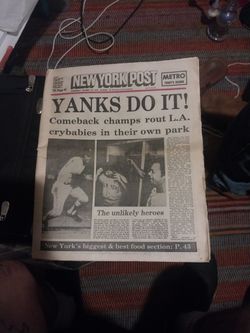 New York Post 1978