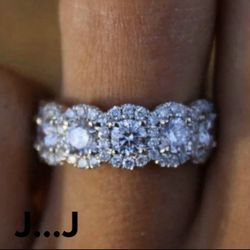 925 Sterling Silver Engagement Ring