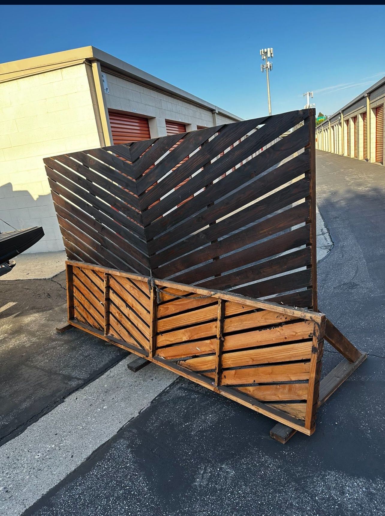 Wood Backdrop Stand For Sale