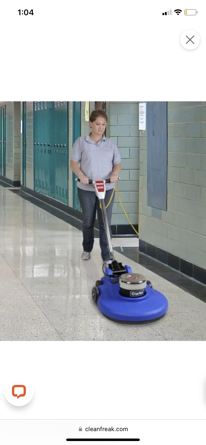 Clarke Floor Burnisher