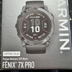 Garmin Fenix 7X Pro Sapphire Solar