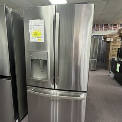 Refrigerator 36’ French Door Stainless Steel GE New Free Delivery 