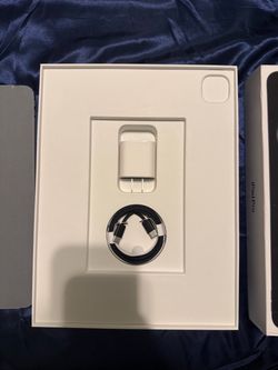 New Apple iPad Pro USB-C Charger and Cable