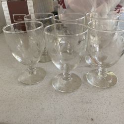 Princess House Crystal Heritage Set Of 6