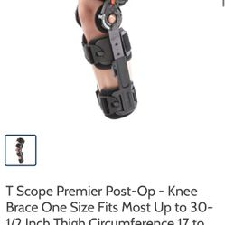 Breg T Scope Premier Post-Op Knee Brace