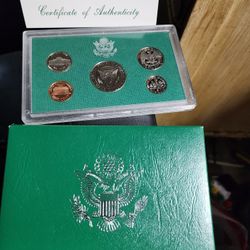 1996 S United States Proof Of Coins