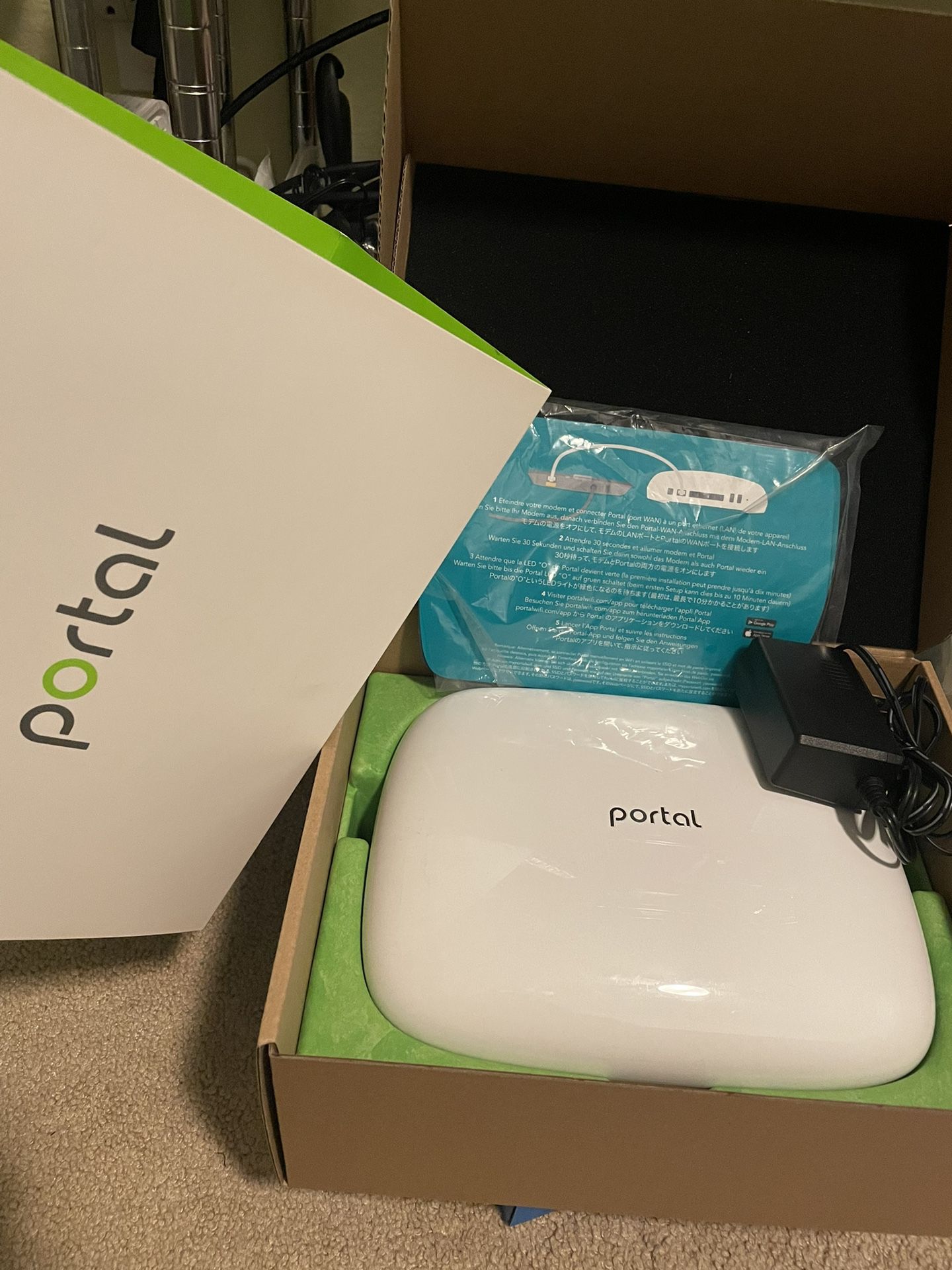 Portal WiFi Router Like New Opened Box