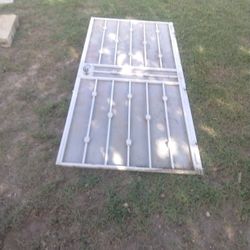 Iron gate Screen door