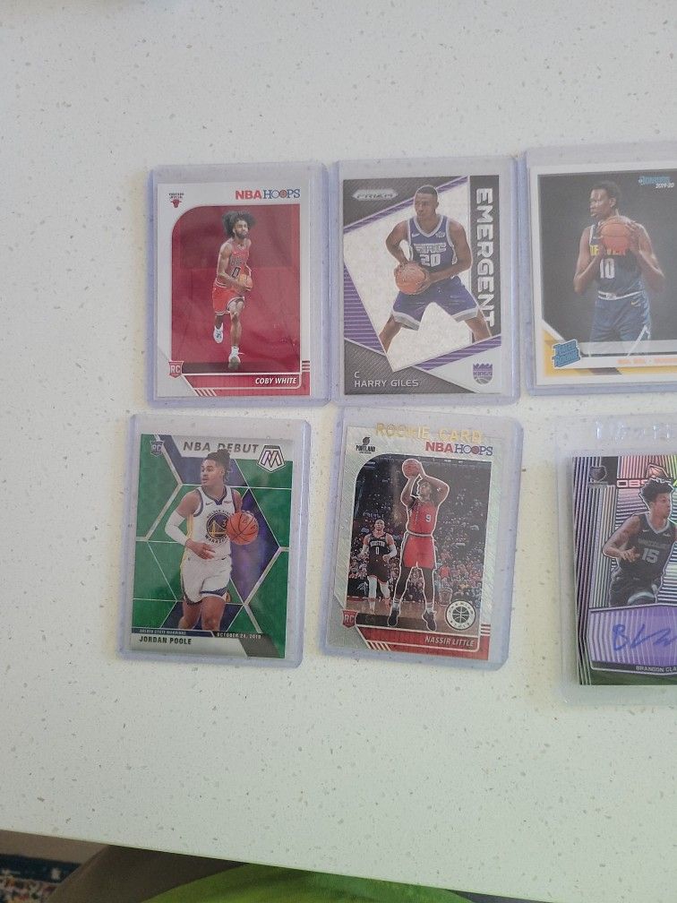 NBA 6 Card Lot