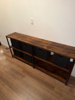 Console table  + Baskets
