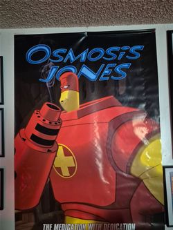 Rare Vintage 2001 Drix Banner From Osmosis Jones