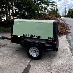 Sullair Diesel 185 Air Compressor 