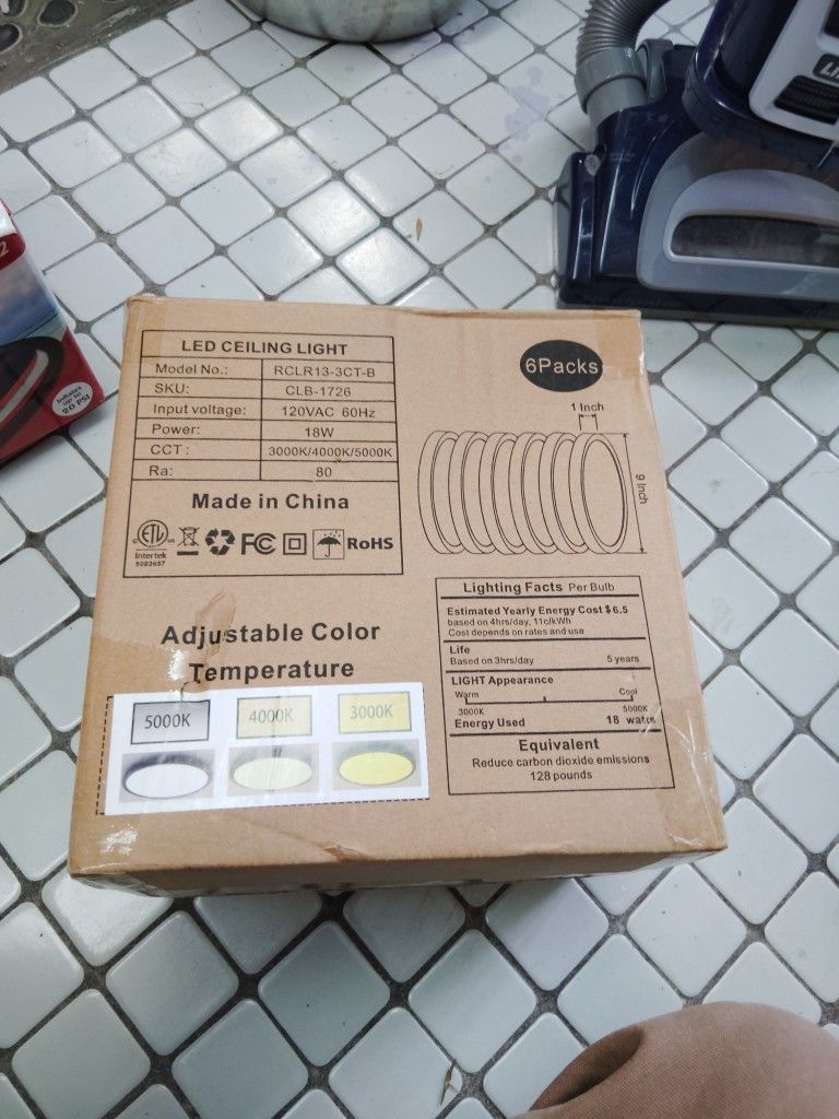 Led Ceiling Lights 6 Pack