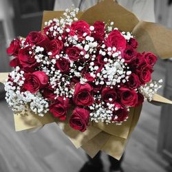 50 Red Roses