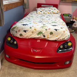 Kids Car Bed With Mattress